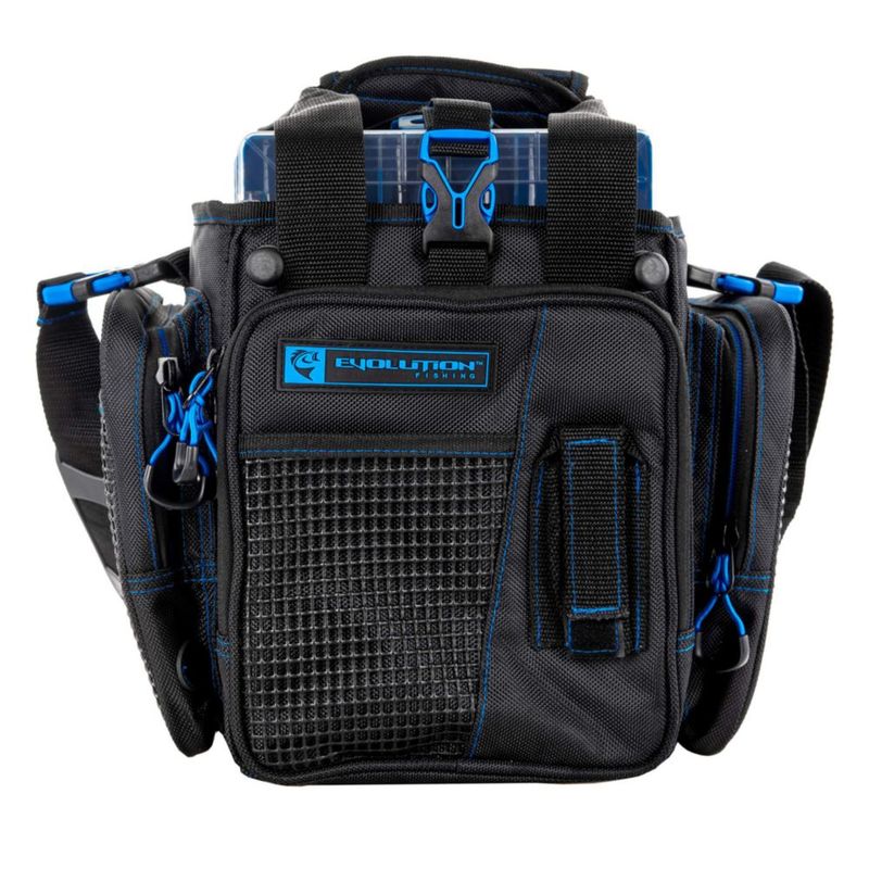 Bolsa de aparejos Evolution Outdoor 30 cm Azul 5 bandejas