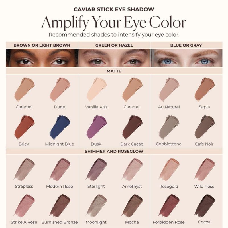 Sombra de ojos Laura Mercier Caviar Matte Waterproof