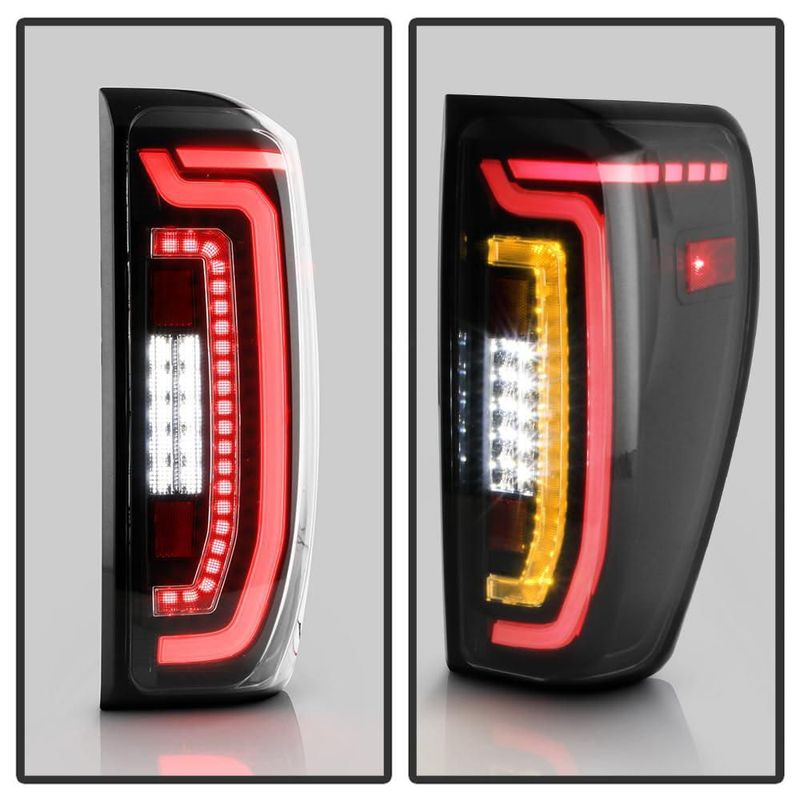 Luces traseras LED negras KEEKPO para GMC Sierra 1500 2019-2023