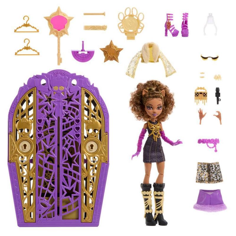 Los secretos de Toy Monster High Skulltimate: Hauntlywood Clawdeen
