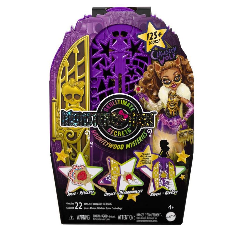 Los secretos de Toy Monster High Skulltimate: Hauntlywood Clawdeen
