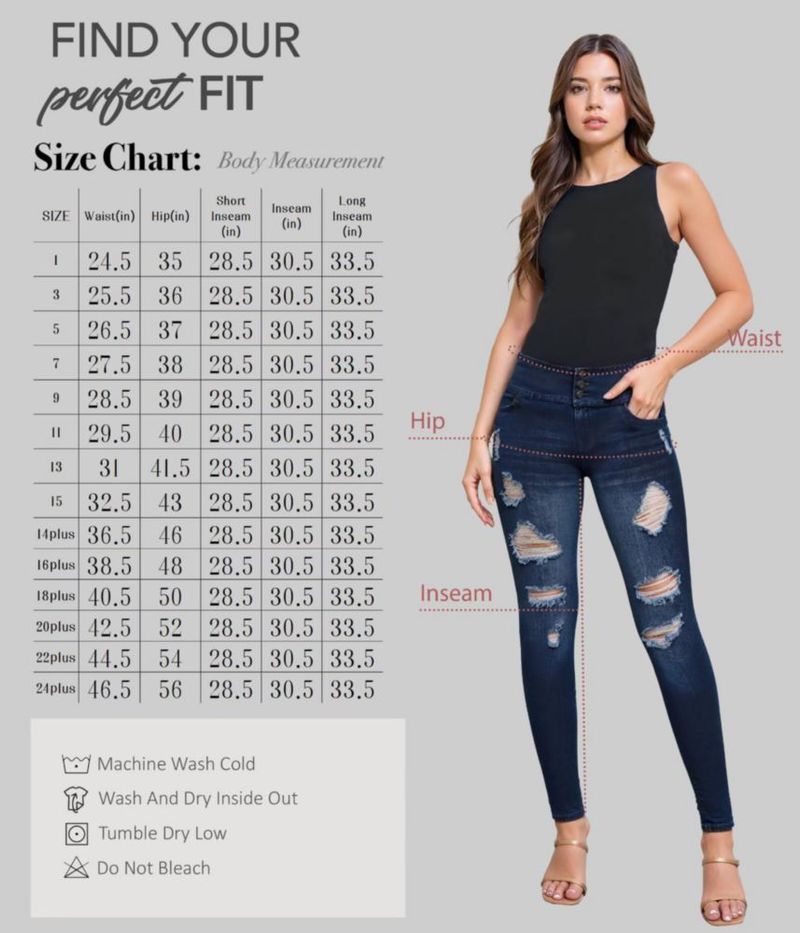 Jeans Hybrid & Company P45057SKX DWASH 18