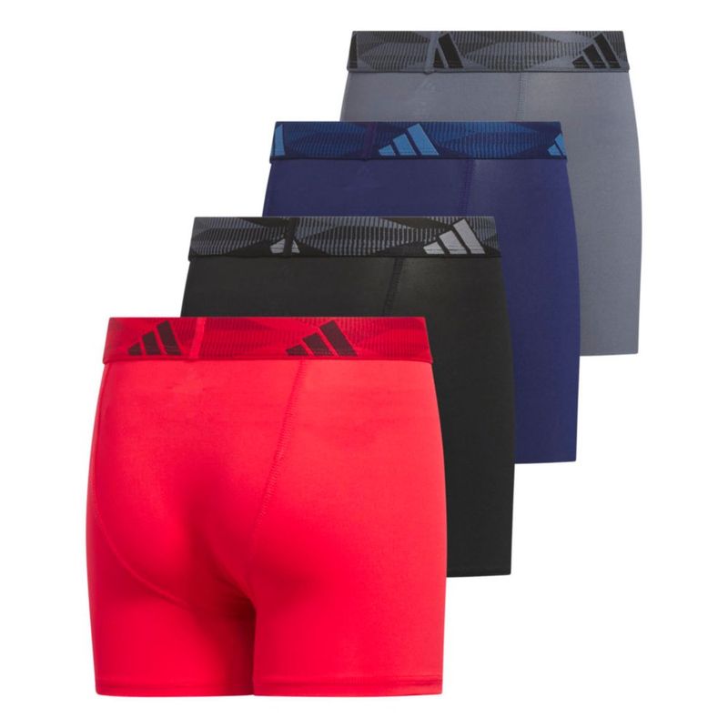 Calzoncillos tipo bóxer adidas pack de 3/4 de microfibra para niños