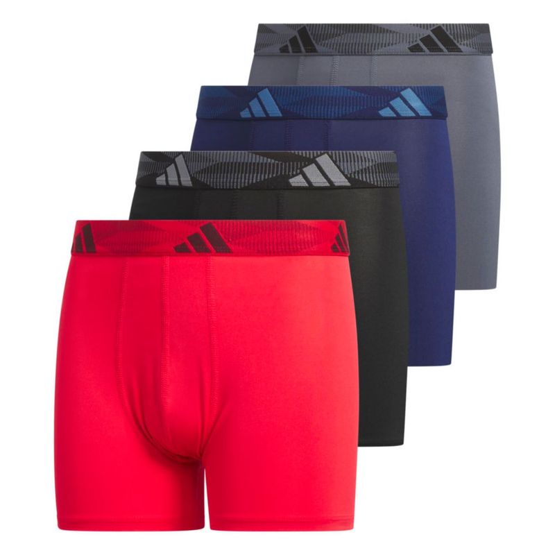 Calzoncillos tipo bóxer adidas pack de 3/4 de microfibra para niños
