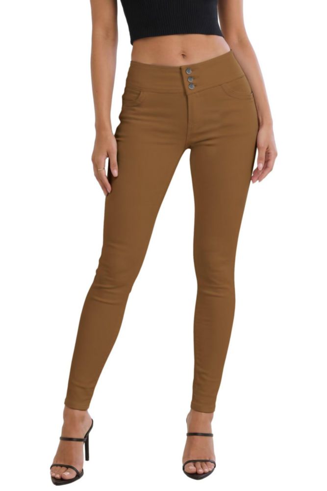 Pantalones Hybrid & Company P45058SKX Tabaco 20