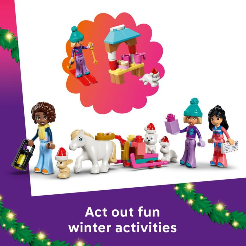 Calendario de Adviento LEGO Friends 42698 - 211 piezas 24 regalos