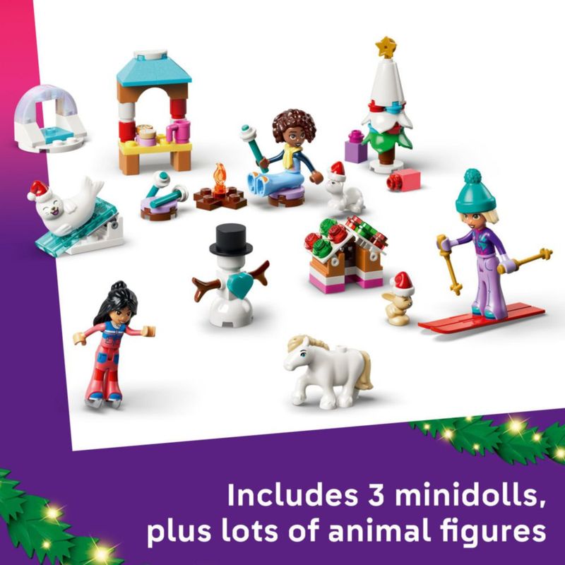 Calendario de Adviento LEGO Friends 42698 - 211 piezas 24 regalos