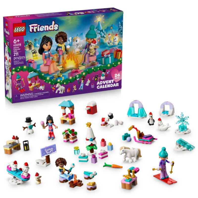 Calendario de Adviento LEGO Friends 42698 - 211 piezas 24 regalos
