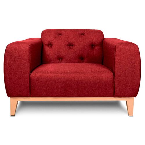 Sillon Individual Arely - Rojo