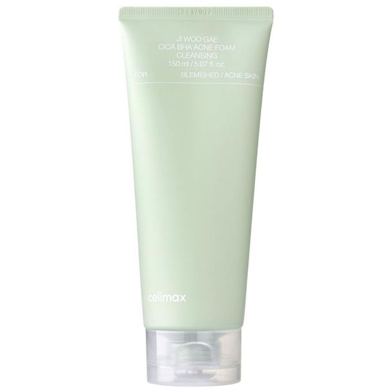Limpiador en espuma celimax Cica BHA Acne Ji Woo Gae