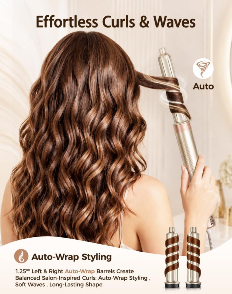 Cepillo Secador de Cabello Bopcal 7 en 1 170000 RPM Iónico