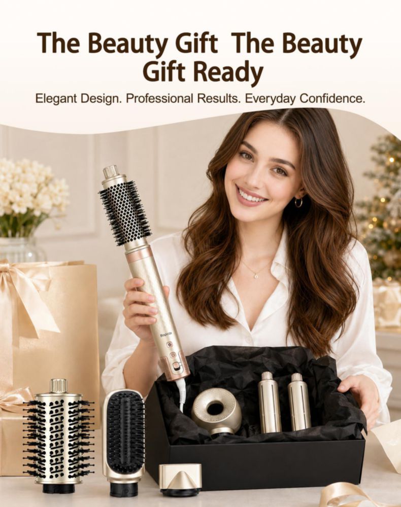 Cepillo Secador de Cabello Bopcal 7 en 1 170000 RPM Iónico