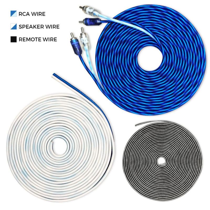 Kit de cableado para amplificador CT Sounds 3500W calibre 0 OFC Elite
