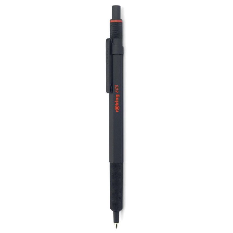 Bolígrafo RoTring 600 de tinta negra de punta media recargable