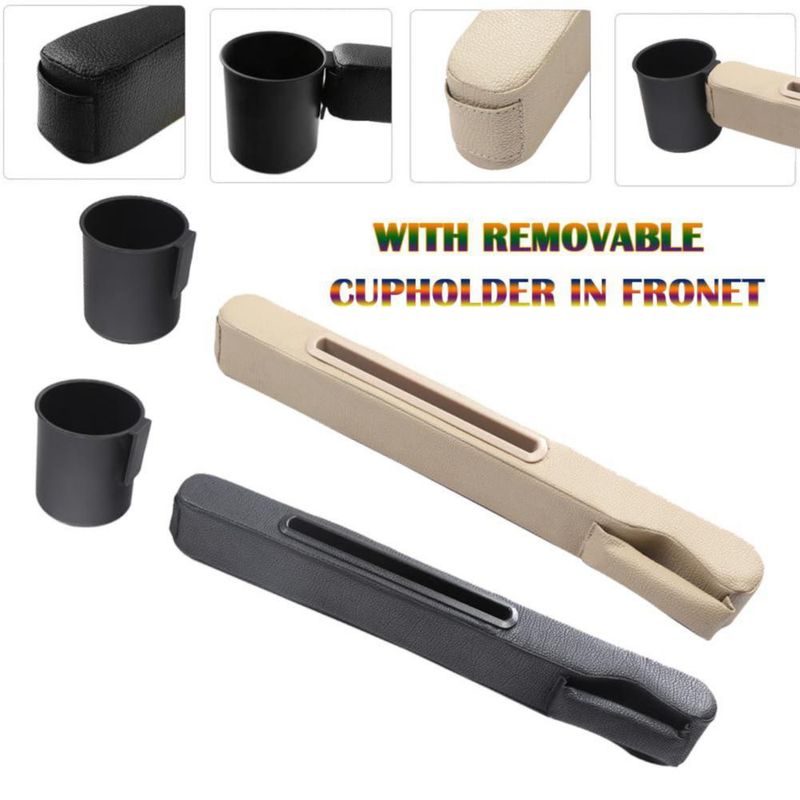 Portavasos DURASIKO Pack de 2 Organizadores de Cuero PU