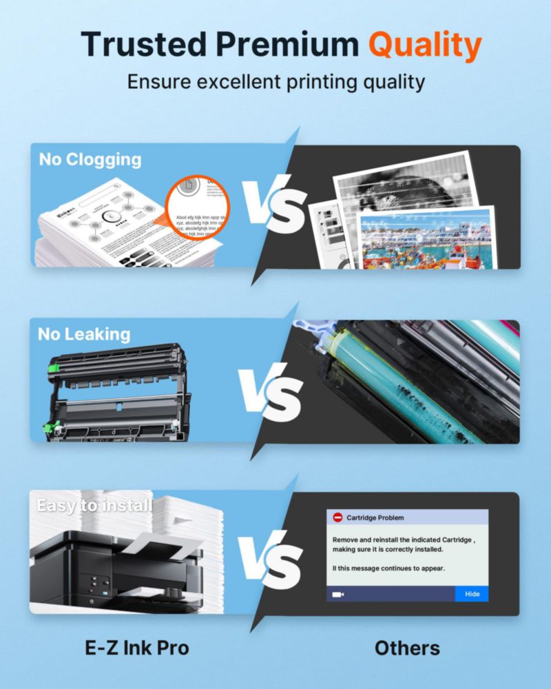 Unidad de tambor E-Z Ink Pro DR830 para HL-L2460DW