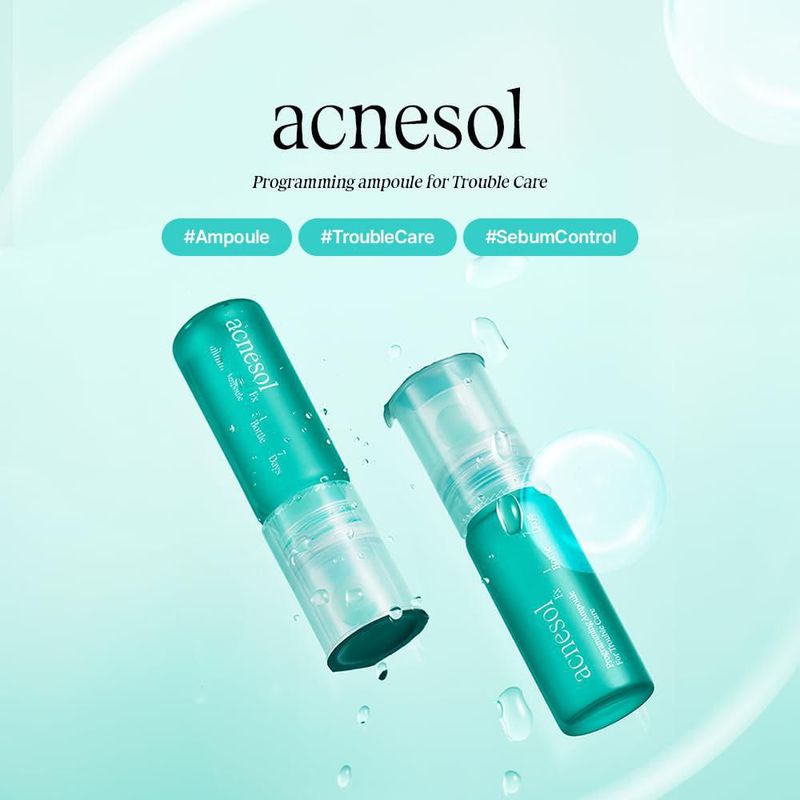 Suero facial athé Acnesol Ácido Salicílico + LHA 10 ml