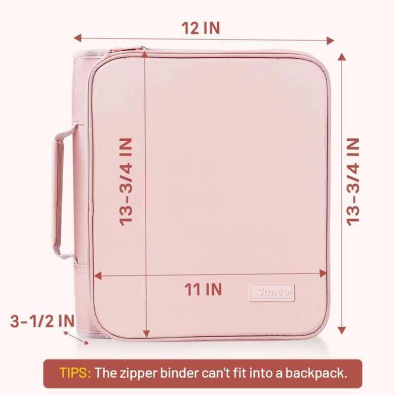 Carpeta de anillas SUNEE 2 anillas 50 cm 500 hojas Rosa Loto