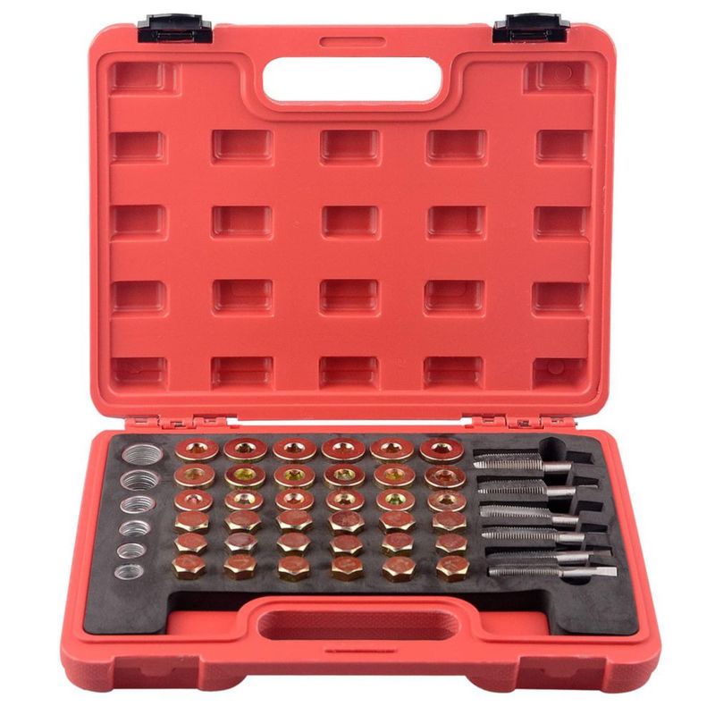 Kit de reparación de roscas DAYUAN 114 piezas para cárter y caja de cambios