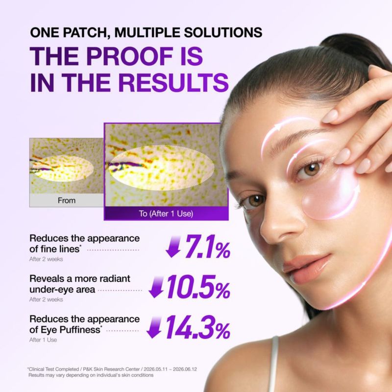 Parche para ojos ANUA Retinol Berry - 60 unidades
