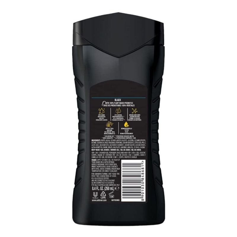 Gel de ducha AXE Black Pera Congelada y Cedro 3 en 1