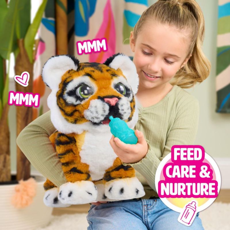 Figura de Juguete Just Play Gabby Tigre Peluche Interactivo