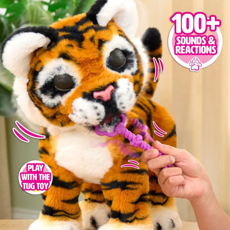Figura de Juguete Just Play Gabby Tigre Peluche Interactivo