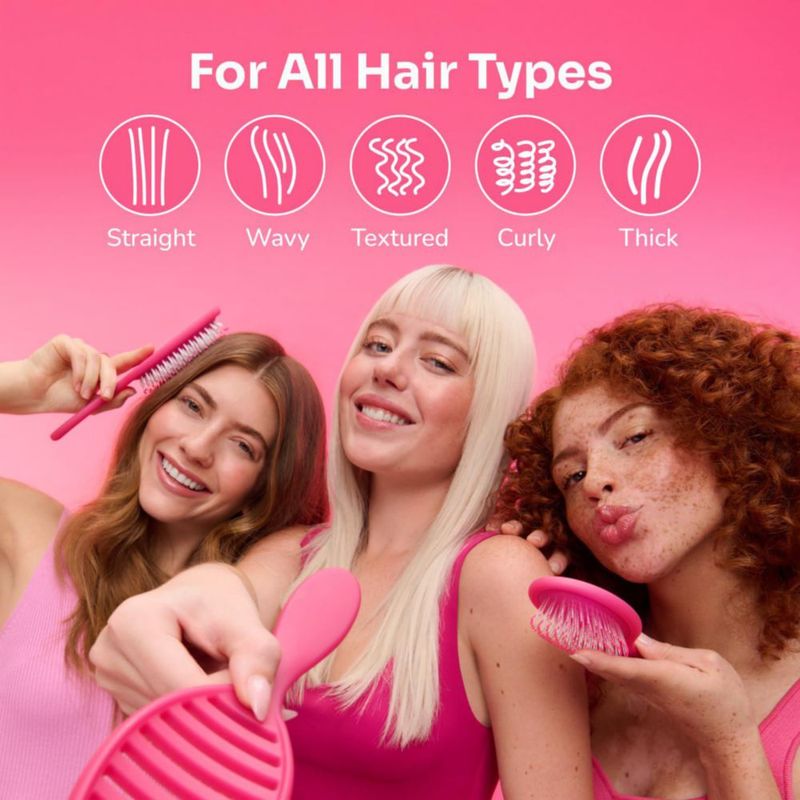 Cepillo para el cabello Wet Brush Mini Detangler Limón (Tutti Fruitti)