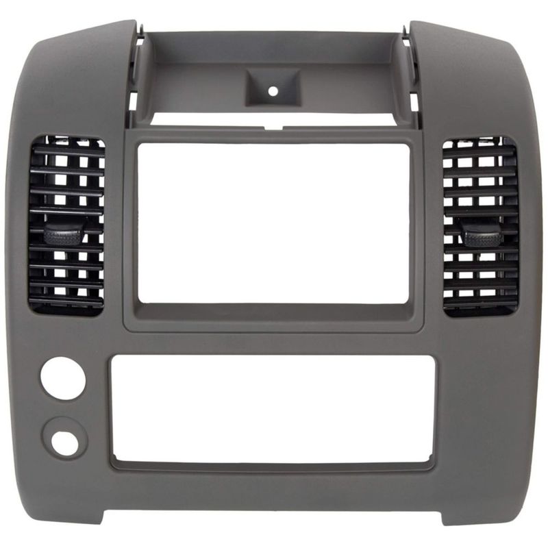 Marco Central del Panel de Instrumentos HECASA Gris para Nissan Frontier