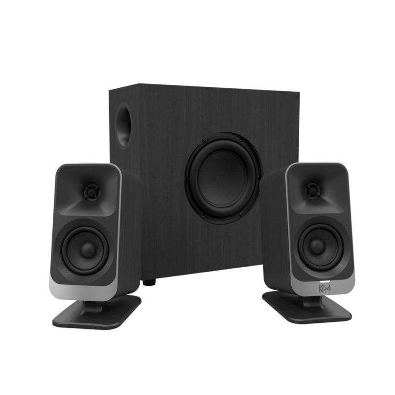 Parlantes Klipsch ProMedia Lumina 2.1 con iluminación RGB