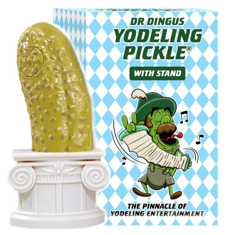 Juguete DR DINGUS Pepinillo Cantor con Soporte