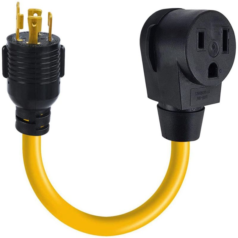 Generador adaptador y soldador cable de alimentación EXCELFU de 30 A a 220 V