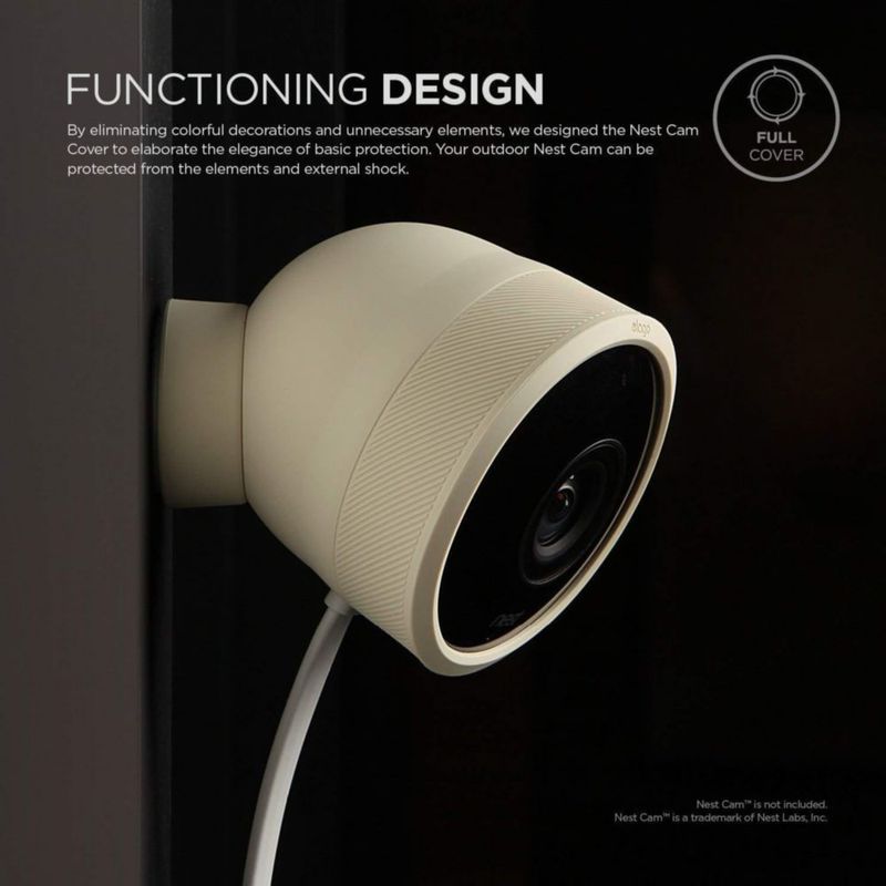 Cubierta de silicona elago para Nest Cam Outdoor