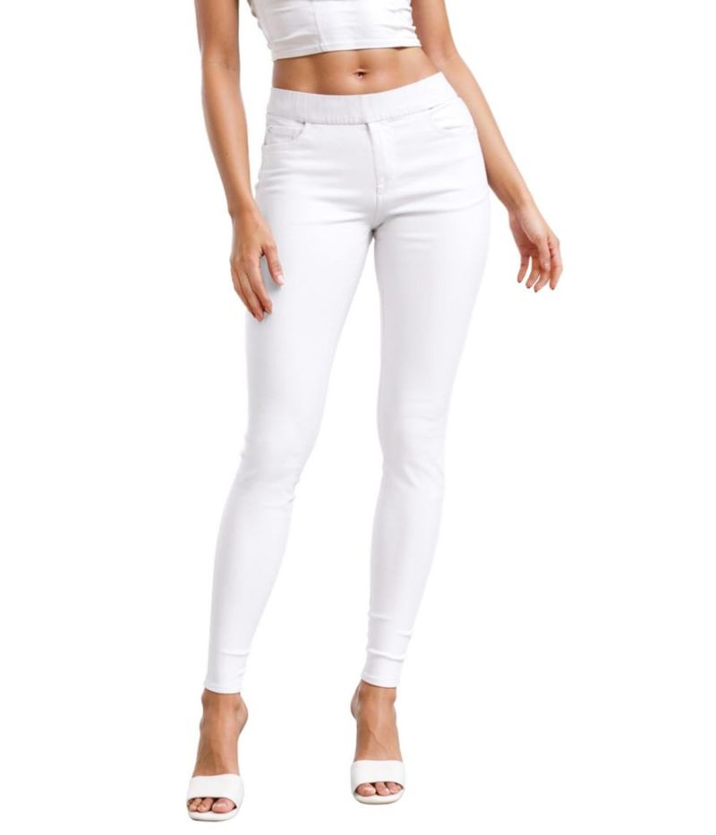 PANTALONES Hybrid & Company 2X blancos estilo Pull‑On