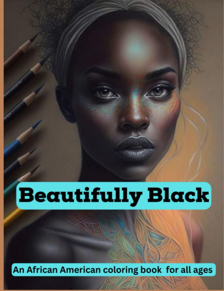 Libro para colorear Majosta Afroamericano – Todas las edades