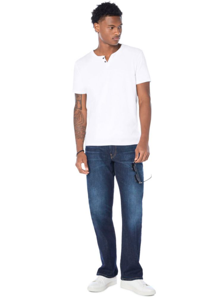 Camisa Lucky Brand 2XL Blanco Brillante Burnout
