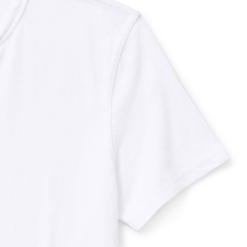 Camisa Lucky Brand 2XL Blanco Brillante Burnout