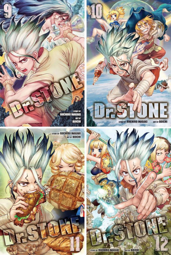 Manga Dr. STONE – Conjunto de 26 libros vol. 1‑26