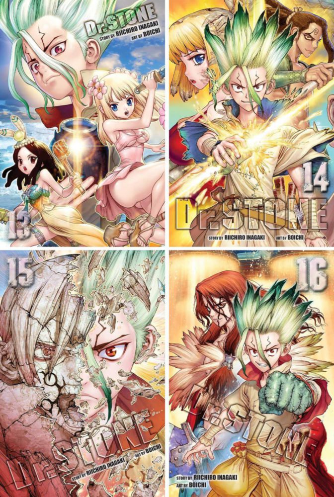 Manga Dr. STONE – Conjunto de 26 libros vol. 1‑26