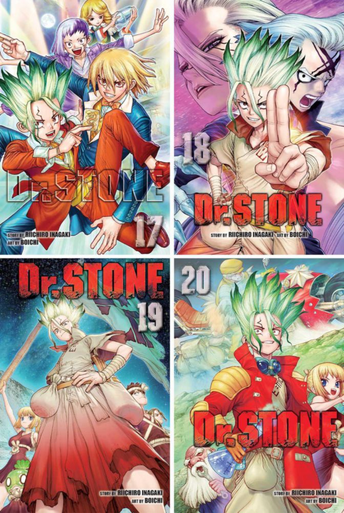 Manga Dr. STONE – Conjunto de 26 libros vol. 1‑26
