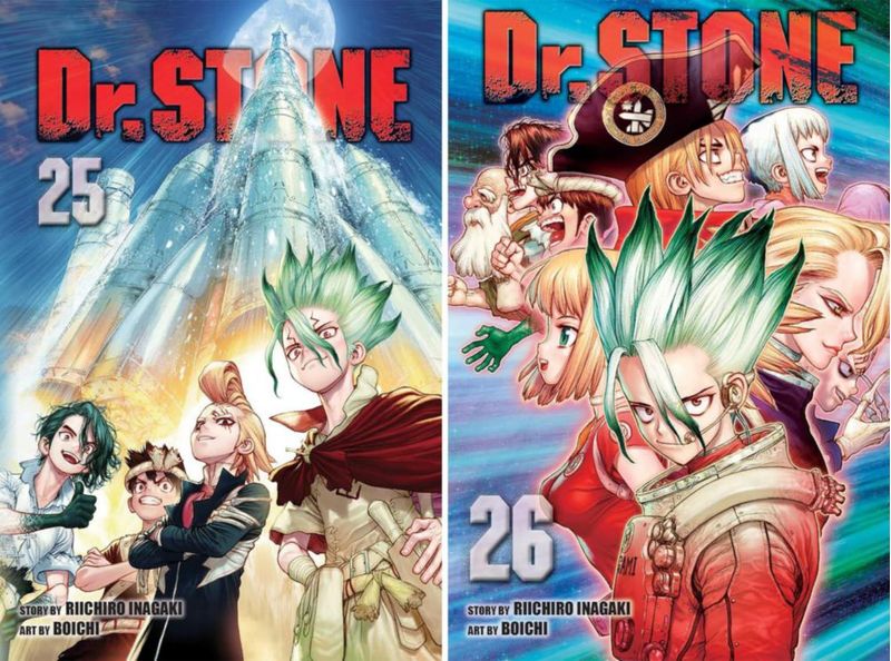 Manga Dr. STONE – Conjunto de 26 libros vol. 1‑26