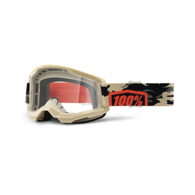 Gafas 100% Strata 2 MX y MTB - Lente transparente