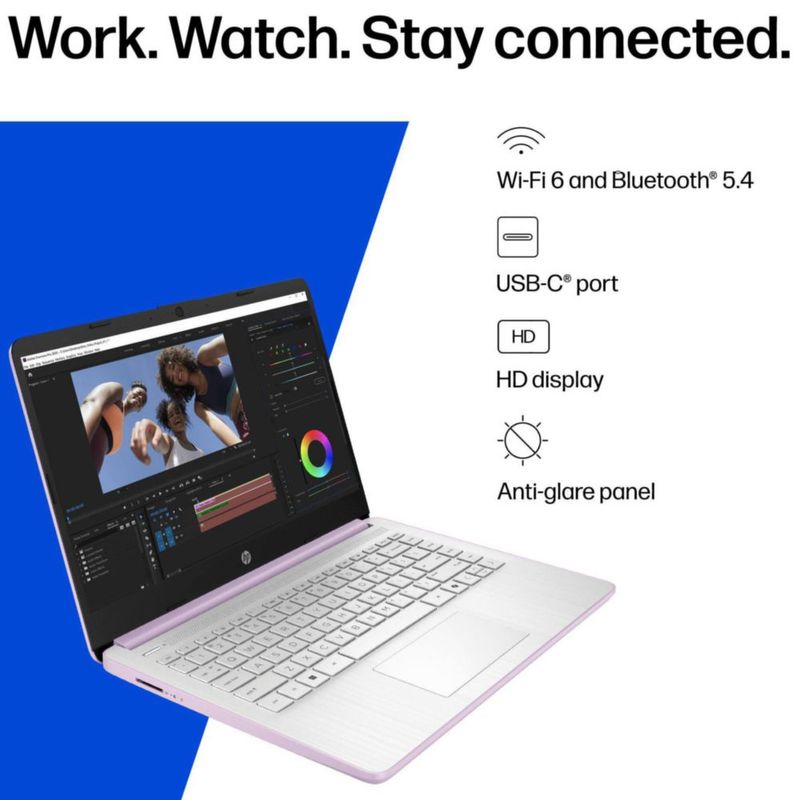 Portátil HP 2026 Intel N150 128 GB + 500 GB Copilot IA