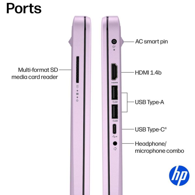 Portátil HP 2026 Intel N150 128 GB + 500 GB Copilot IA