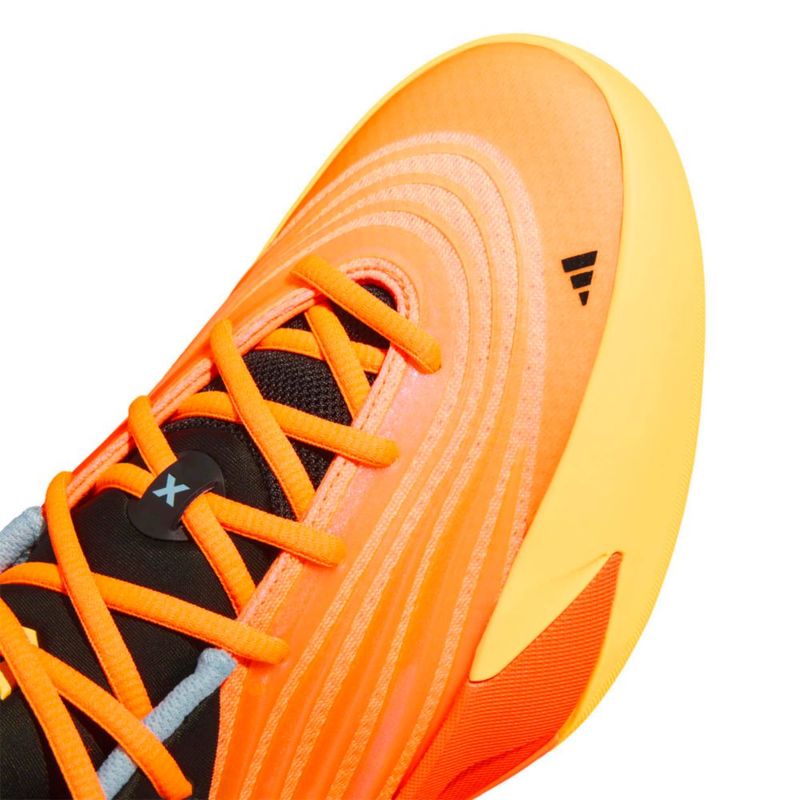Zapatillas adidas Dame X Lucid Orange/Ice Tangerine/Icey Blue talla 13 (US Hombre)