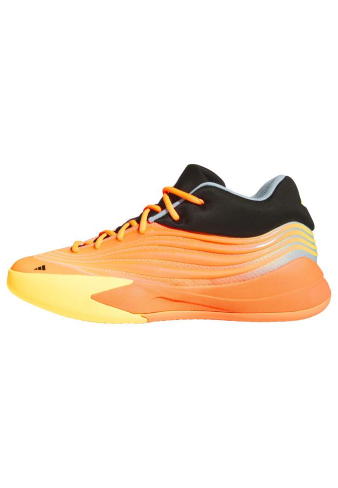 Zapatillas adidas Dame X Lucid Orange/Ice Tangerine/Icey Blue talla 13 (US Hombre)