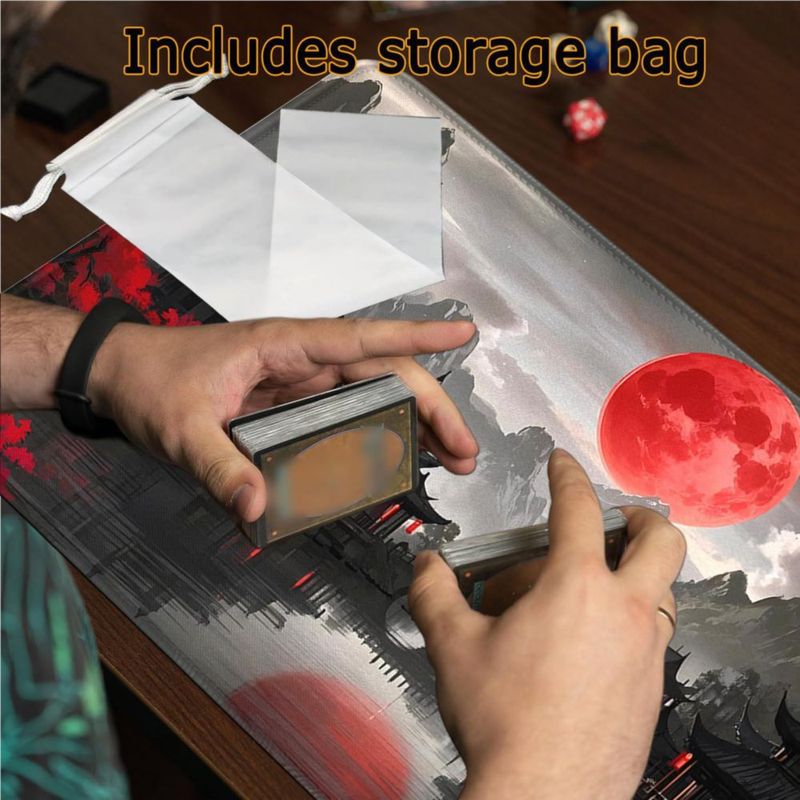Tapete de juego STORKY 61x36 cm Antideslizante MTG y TCG