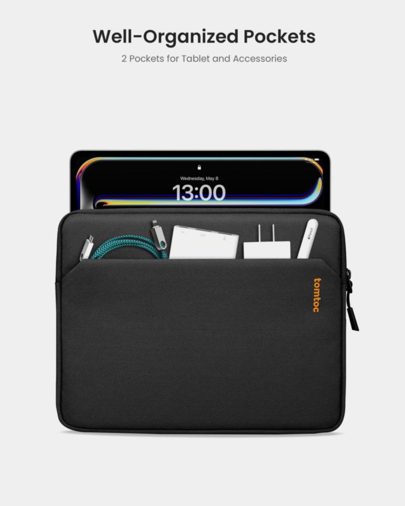 Funda para Tablet tomtoc de 13 pulgadas para iPad Air/Pro