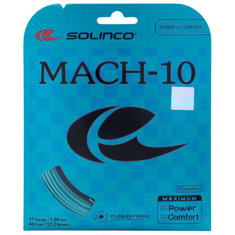 Cuerda de tenis Solinco Mach-10 120 mm 12 m (juego)