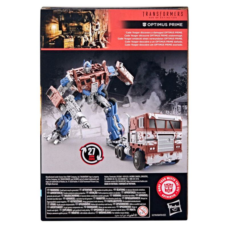 Figura de acción Transformers Optimus Prime 17 cm Voyager